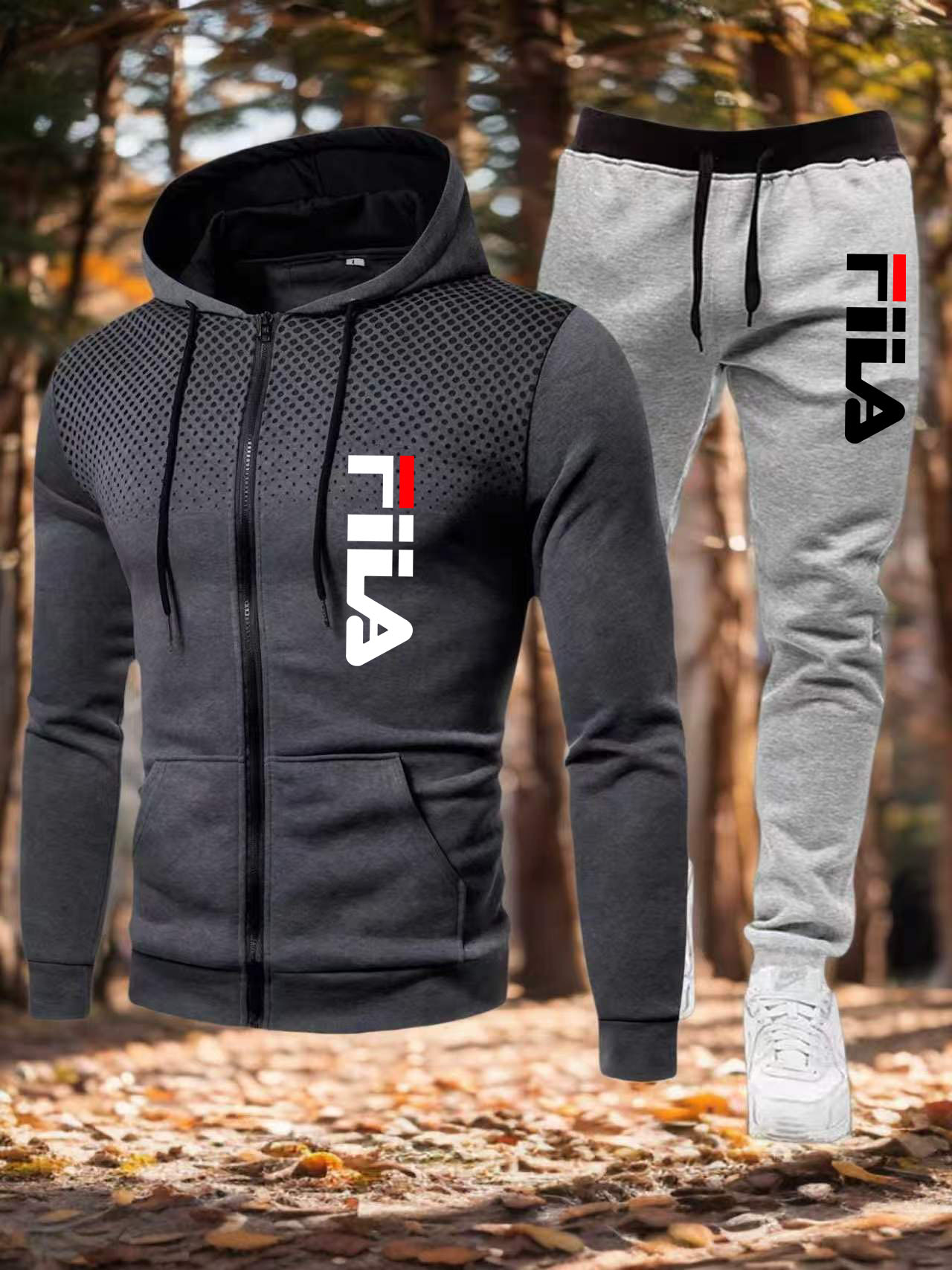Winter Clothing Pk - Conjunto de duas peças: jaqueta casual